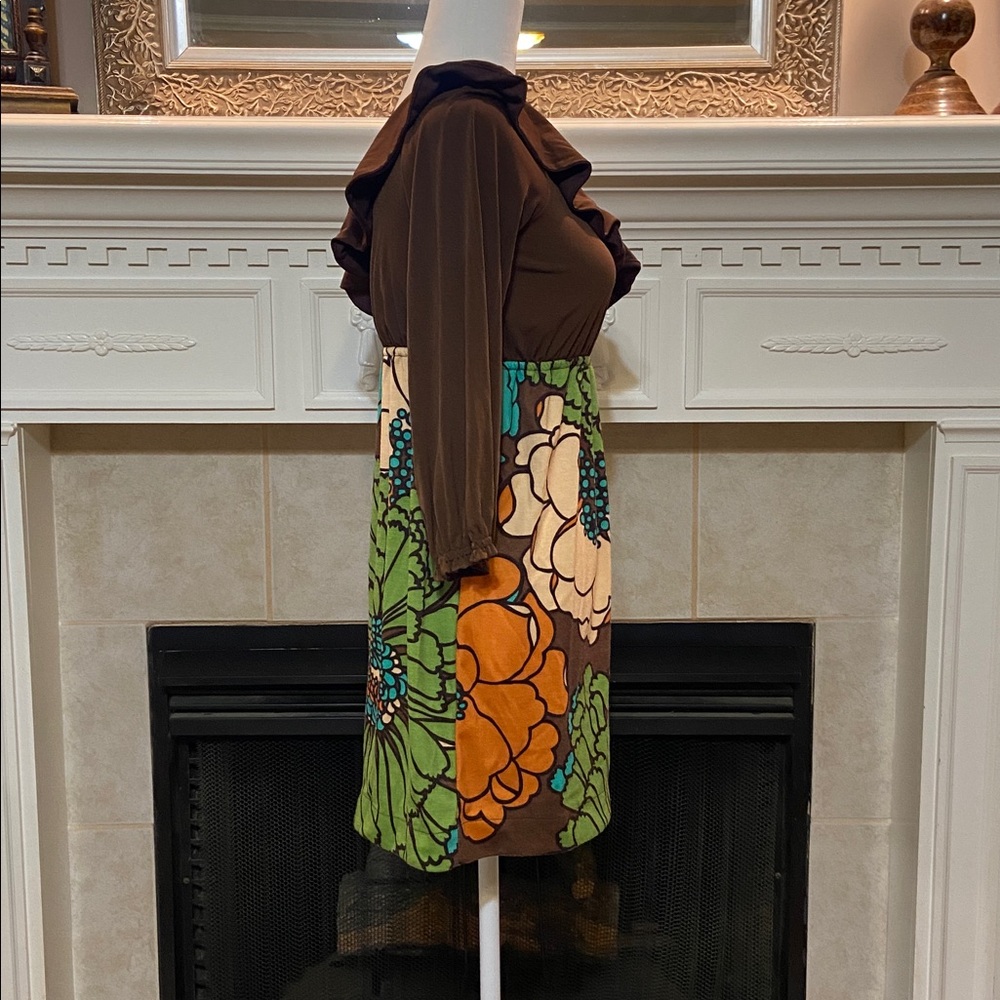 Judith March One-Shoulder Dress with Ruffle - Picture 6 of 12